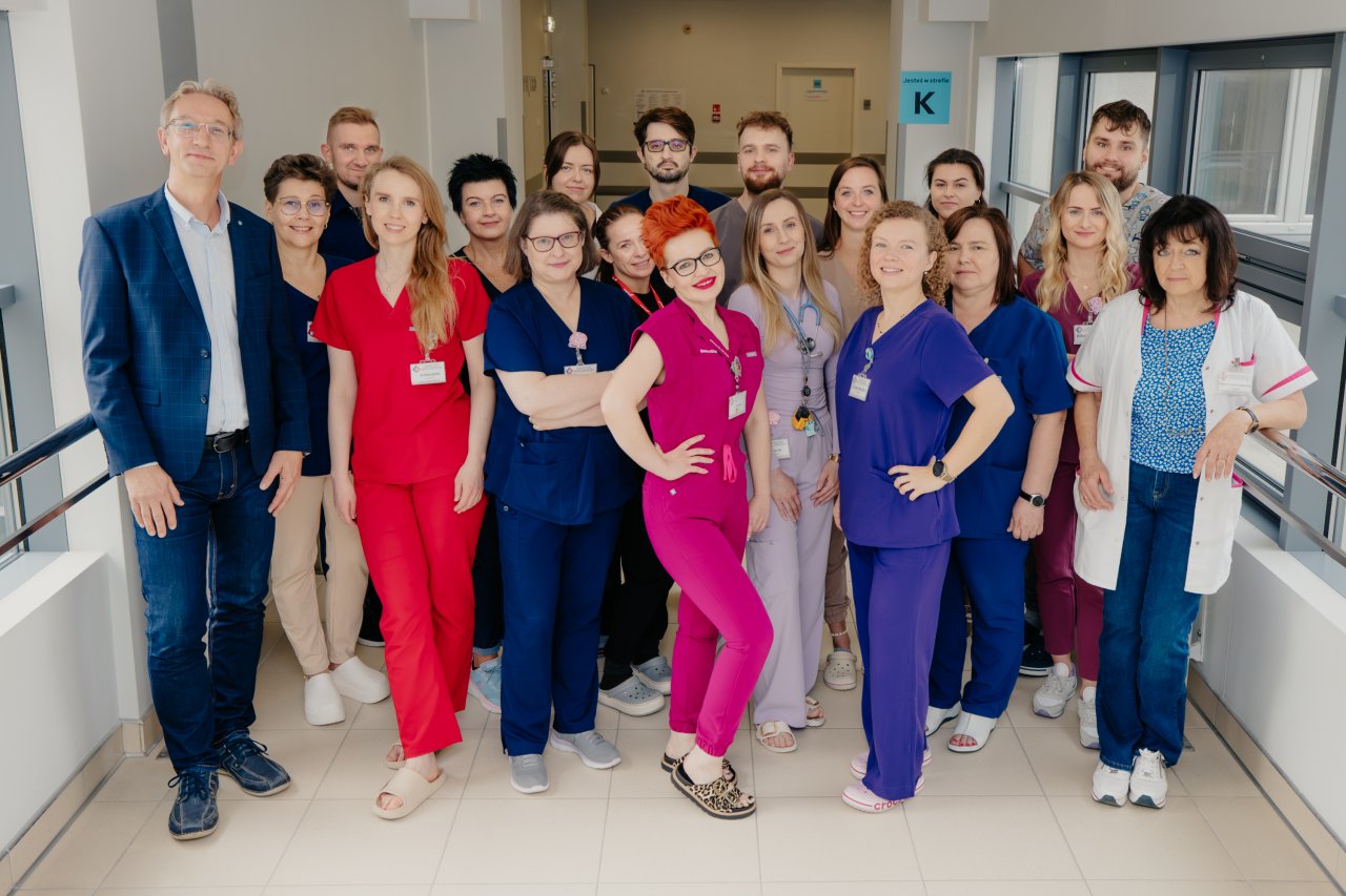Kliniczny Oddział Udarowy - zespół - fot. Łukasz Głaczkowski